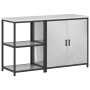Juego de Almacenamiento de Cocina 2 pcs Plata 150 x 50 x 92 cm