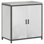 Juego de Almacenamiento de Cocina 2 pcs Plata 150 x 50 x 92 cm