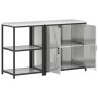 Juego de Almacenamiento de Cocina 2 pcs Plata 150 x 50 x 92 cm