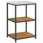 Juego de Almacenamiento de Cocina con estante 2 pcs Oxidado