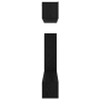 Juego de Mueble de TV 6 pcs Roble negro 30.5 x 30 x 90 cm