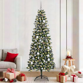 Árbol de Navidad Verde 210 cm PVC