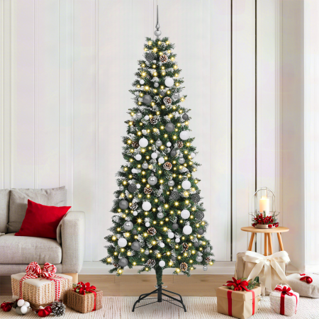 Árbol de Navidad Verde 210 cm PVC