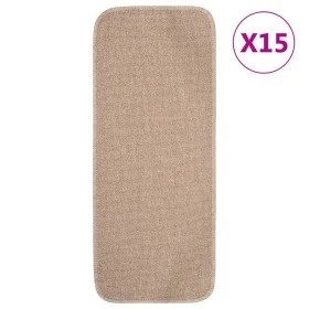 Stufenmatten 15 Stück beige rechteckig 60x25 cm von vidaXL, Treppenmatten - Ref: Foro24-340402, Preis: 50,51 €, Rabatt: %