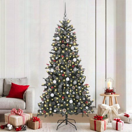 Árbol de Navidad Verde 210 cm PVC