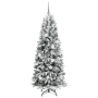 Árbol de Navidad Blanco 180 cm PVC
