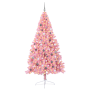 Árbol de Navidad artificial mitad Rosa 240 cm PVC