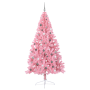Árbol de Navidad artificial mitad Rosa 240 cm PVC