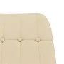 Schaukelstuhl aus cremefarbenem Stoff von vidaXL, Schaukelstühle - Ref: Foro24-341255, Preis: 123,20 €, Rabatt: %