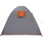 Carpa de cúpula con techo Gris y naranja 384 x 254 x 170 cm