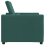 Sofá Cama Convertible 3 en 1 Verde Oscuro