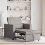 Sillón convertible Taupe 3 en 1