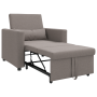 Sillón convertible Taupe 3 en 1