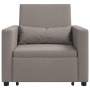 Sillón convertible Taupe 3 en 1
