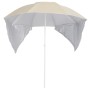 Sonnenschirm mit sandfarbenen Seitenwänden 215 cm von vidaXL, Sonnenschirme - Ref: Foro24-318836, Preis: 28,86 €, Rabatt: %