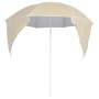 Sonnenschirm mit sandfarbenen Seitenwänden 215 cm von vidaXL, Sonnenschirme - Ref: Foro24-318836, Preis: 28,86 €, Rabatt: %