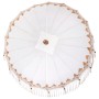 Sombrilla Crema 180-190 cm telas de Algodón & Madera & Bambú