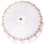 Sombrilla Crema 210-220 cm telas de Algodón & Madera & Bambú