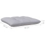 2-seater garden sofa with solid gray pine wood cushions by vidaXL, Outdoor sofas - Ref: Foro24-3095991, Price: 141,38 €, Disc...