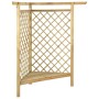 Eckpergola mit Sitzbank aus imprägniertem Kiefernholz 166x81x174cm. von vidaXL, Pergolen, Bögen und Gartenspaliere - Ref: For...
