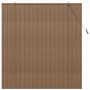 Persianas y Toldos para Ventanas Marrón 150 x 160 cm Bambú