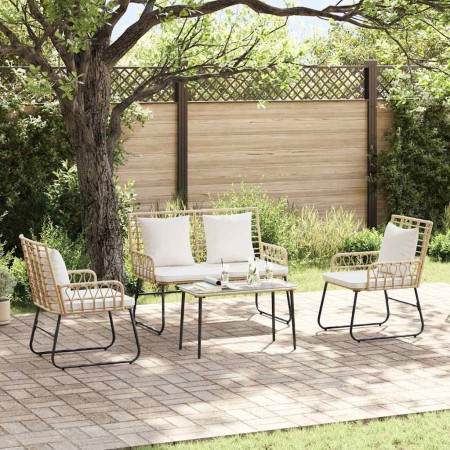 Conjunto de Comedor de Jardín 3 pcs Negro, Antracita