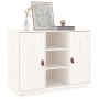 Aparador madera maciza de pino blanco 100x40x75 cm