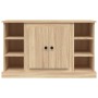 Aparador de madera contrachapada roble Sonoma 100x35,5x60 cm