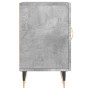 Mueble de TV madera de ingeniería gris hormigón 150x30x50 cm