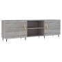 Mueble para TV madera de ingeniería gris Sonoma 150x30x50 cm