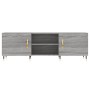 Mueble para TV madera de ingeniería gris Sonoma 150x30x50 cm