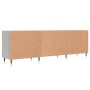 Mueble para TV madera de ingeniería gris Sonoma 150x30x50 cm