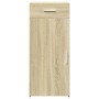 Aparador de madera de ingeniería roble Sonoma 40x42,5x93 cm