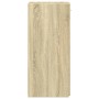 Aparador de madera de ingeniería roble Sonoma 40x42,5x93 cm