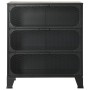 Storage cabinets 2 units metal and gray MDF by vidaXL, Lockers and storage cabinets - Ref: Foro24-3095972, Price: 265,76 €, D...