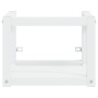 Estructura de baño con lavabo incorporado hierro blanco