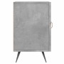 Mueble de TV madera de ingeniería gris hormigón 150x30x50 cm