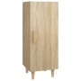 Aparador de madera contrachapada roble Sonoma 34,5x34x90 cm