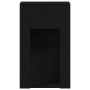 Torre de ordenador con cajón negro 30x44x74 cm