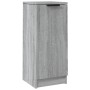 Aparador de madera contrachapada gris Sonoma 30x30x70 cm
