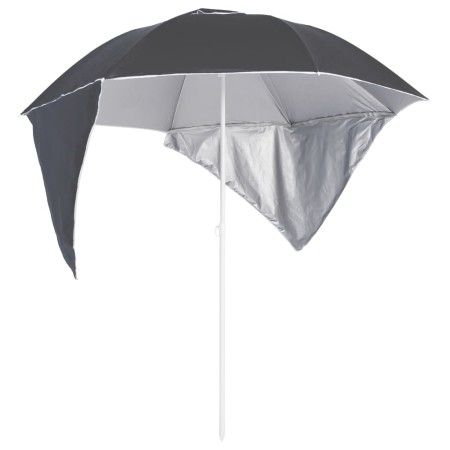 Sonnenschirm mit anthrazitgrauen Seitenwänden 215 cm von vidaXL, Sonnenschirme - Ref: Foro24-318839, Preis: 32,74 €, Rabatt: %