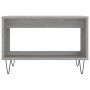 Mesa de centro madera de ingeniería gris Sonoma 60x50x40 cm