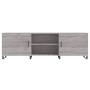 Mueble para TV madera de ingeniería gris Sonoma 150x30x50 cm