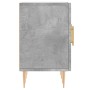 Mueble de TV madera de ingeniería gris hormigón 150x30x50 cm