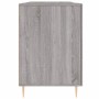 Escritorio madera de ingeniería gris Sonoma 140x50x75 cm