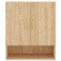 Armario de pared madera de ingeniería roble Sonoma 60x31x70 cm