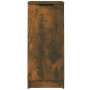 Aparador madera contrachapada color roble ahumado 30x30x70 cm