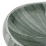 Lavabo sobre encimera ovalado cerámica verde 59x40x15 cm