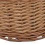 Cesta para leña con asas de transporte sauce natural 88x57x34cm