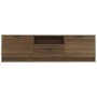 Mueble para TV madera contrachapada roble marrón 140x35x40 cm